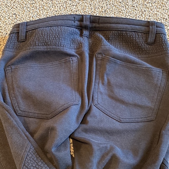 Free People Button Fly Skinny Pants Women’s Size 25 w/ Ankle Zippers - Picture 4 of 8